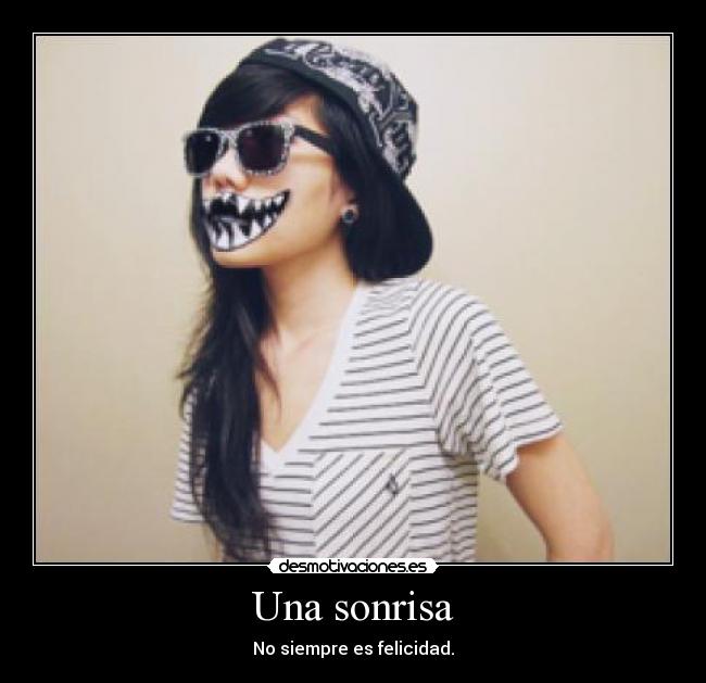 Una sonrisa - 