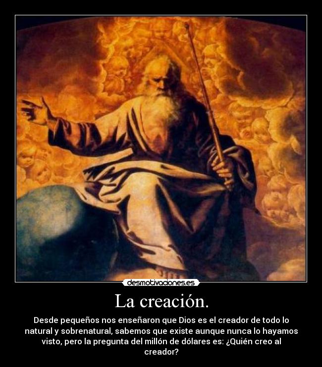 La creación. - 
