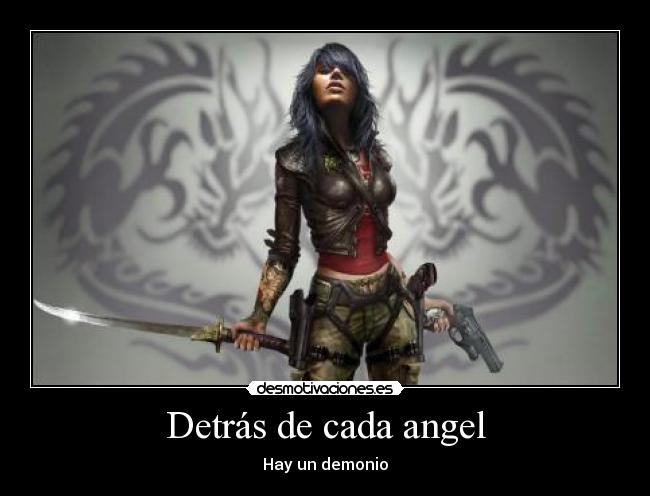 Detrás de cada angel -