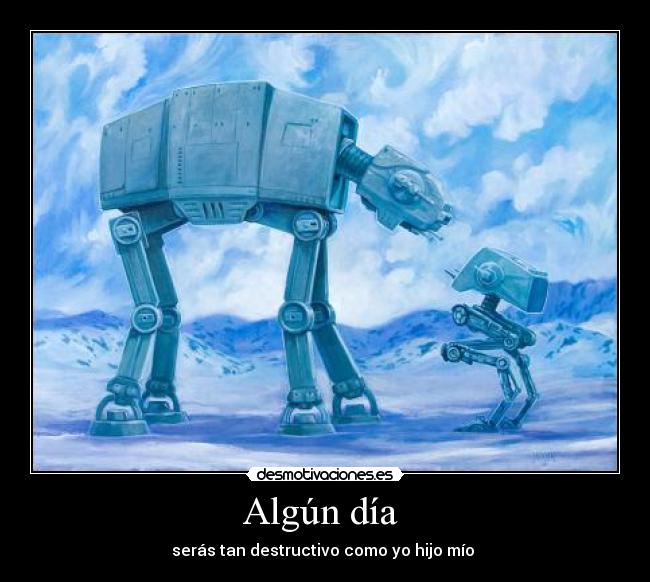 carteles robots destruccion star wars desmotivaciones