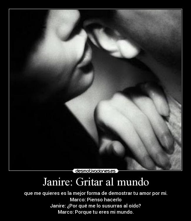 Janire: Gritar al mundo - 