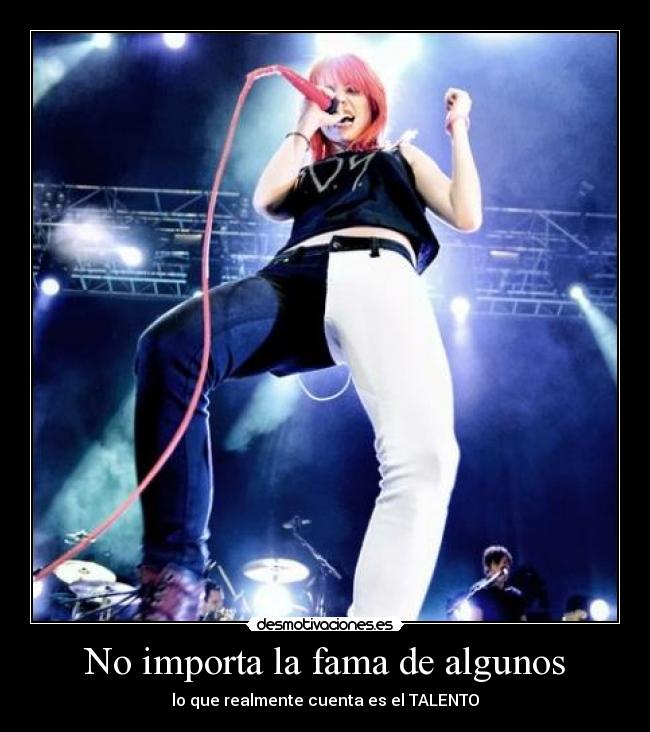 No importa la fama de algunos - 