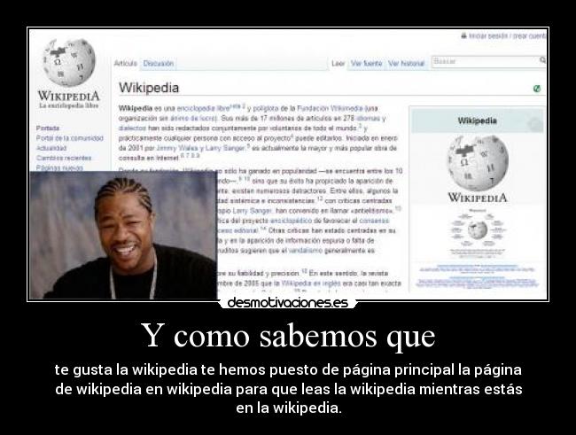 Y como sabemos que -