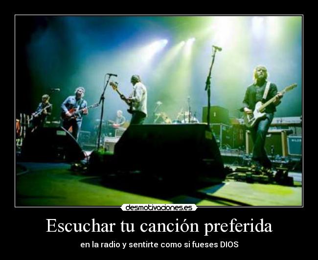 Escuchar tu canción preferida - 