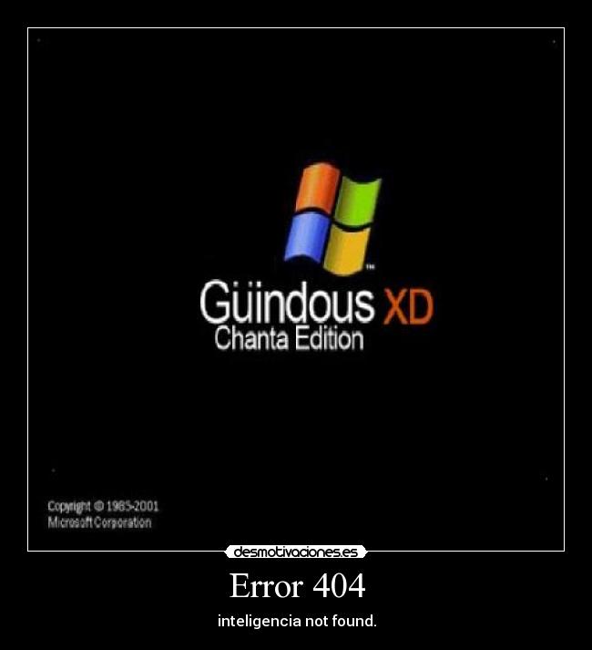 Error 404 -