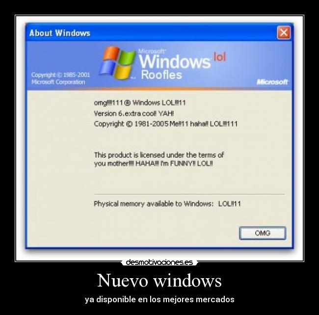 Nuevo windows - ya disponible en los mejores mercados