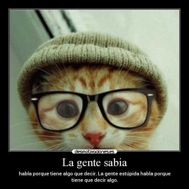 La gente sabia - 