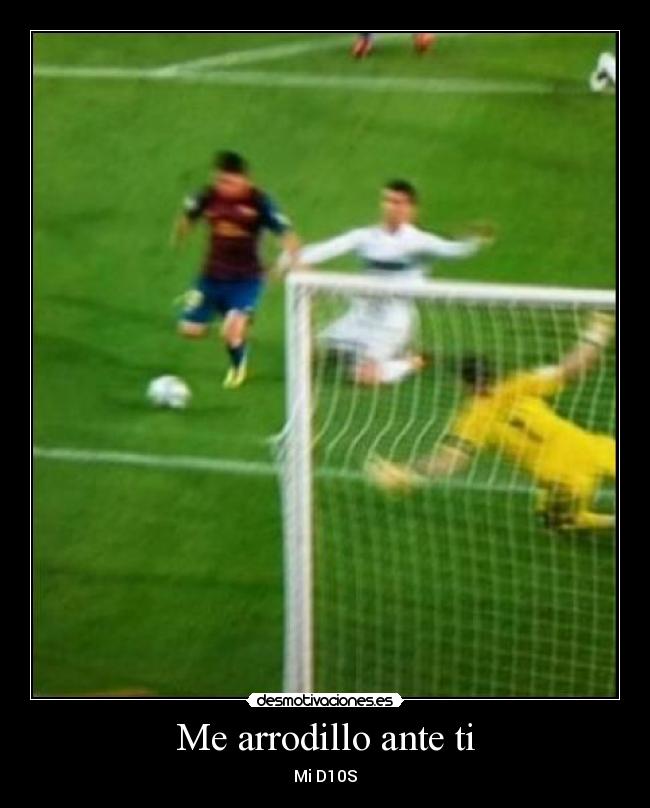 Me arrodillo ante ti -