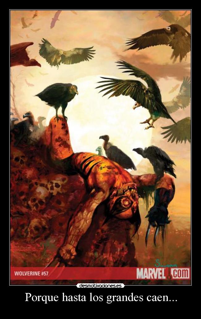 Porque hasta los grandes caen... - 