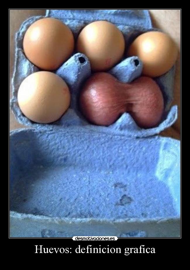 Huevos: definicion grafica -