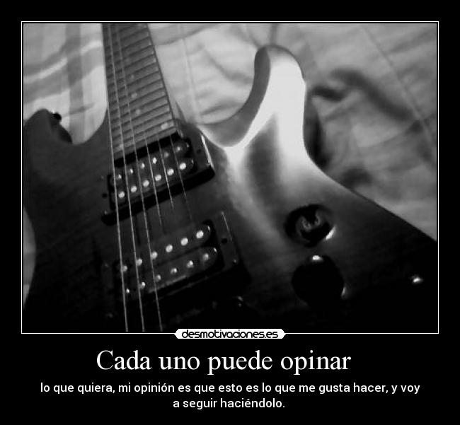 carteles opinion guitarra desmotivaciones