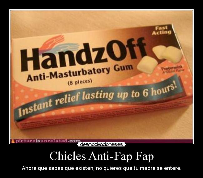 Chicles Anti-Fap Fap - 