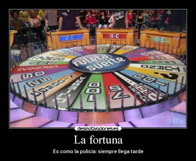 carteles fortuna desmotivaciones