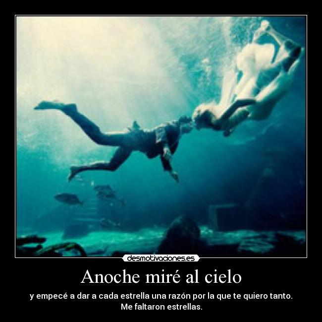 Anoche miré al cielo - 