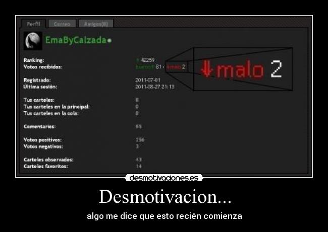 Desmotivacion... -