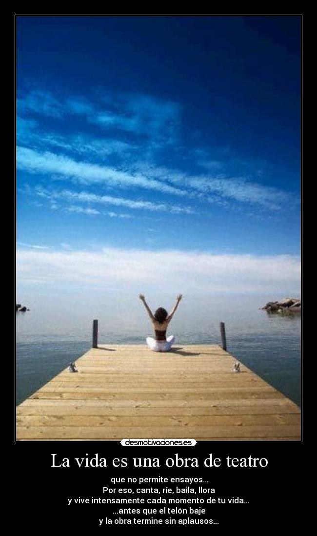 La vida es una obra de teatro - 