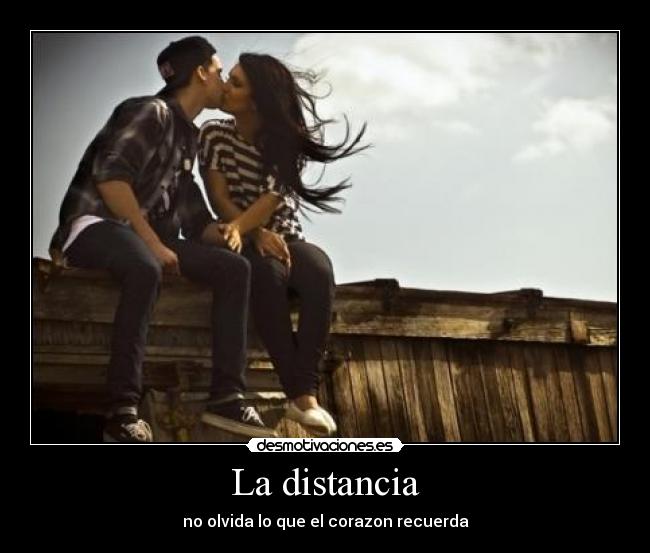 La distancia -