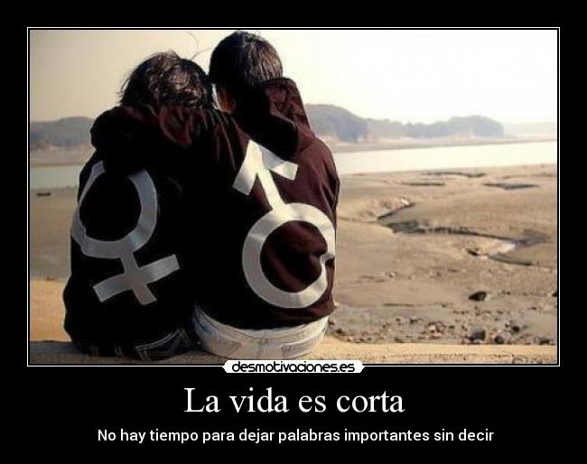 La vida es corta -