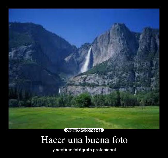 Hacer una buena foto -