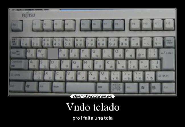 Vndo tclado - 