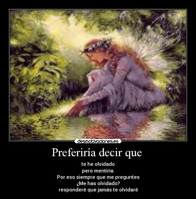 Preferiría decir que -