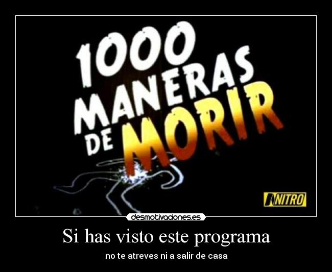 Si has visto este programa - 