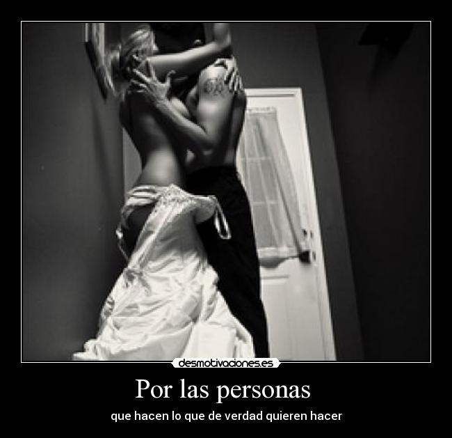 Por las personas  - 