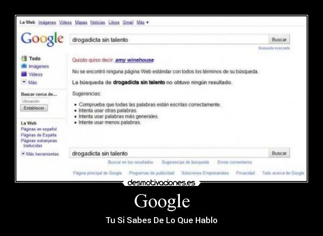 Google - Tu Si Sabes De Lo Que Hablo