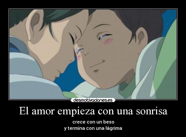 El amor empieza con una sonrisa - 