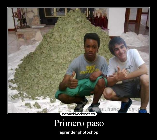Primero paso - aprender photoshop