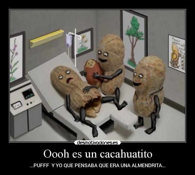 Oooh es un cacahuatito -