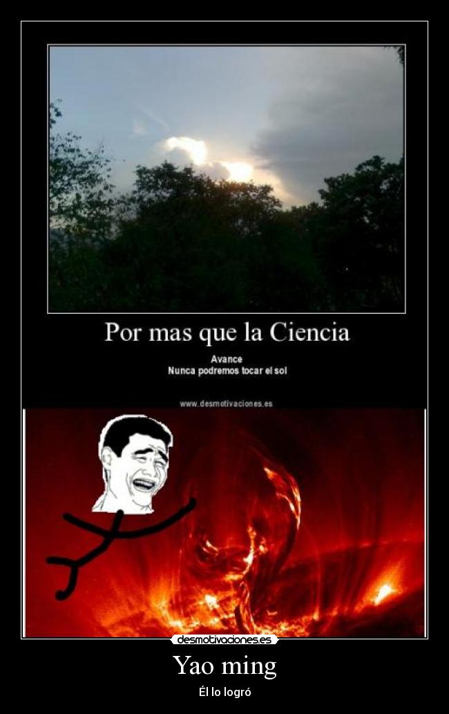 Yao ming - Él lo logró