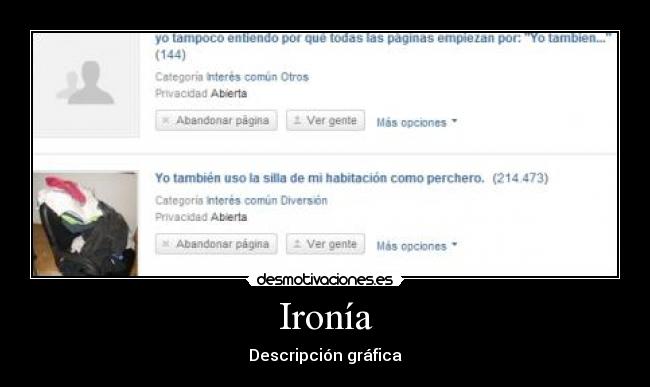Ironía -