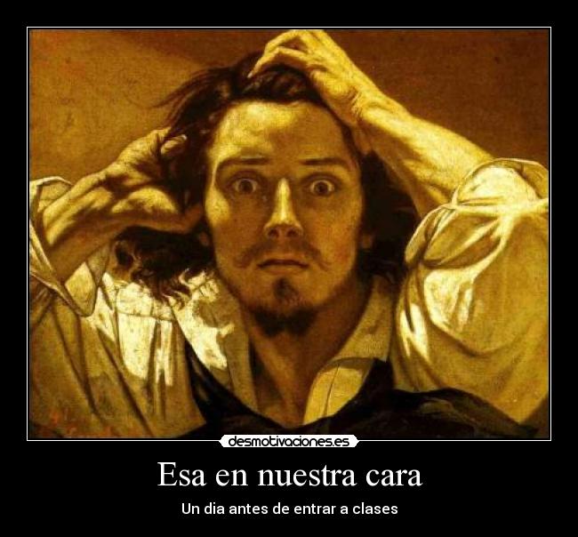 Esa en nuestra cara -