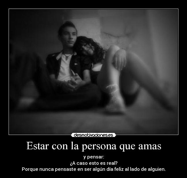 carteles con persona amar amor enamorado blanco negro motiva feliz preguntarte desmotivaciones