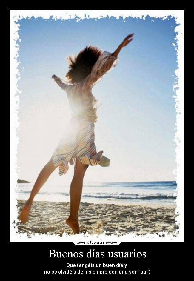 Buenos días usuarios - 