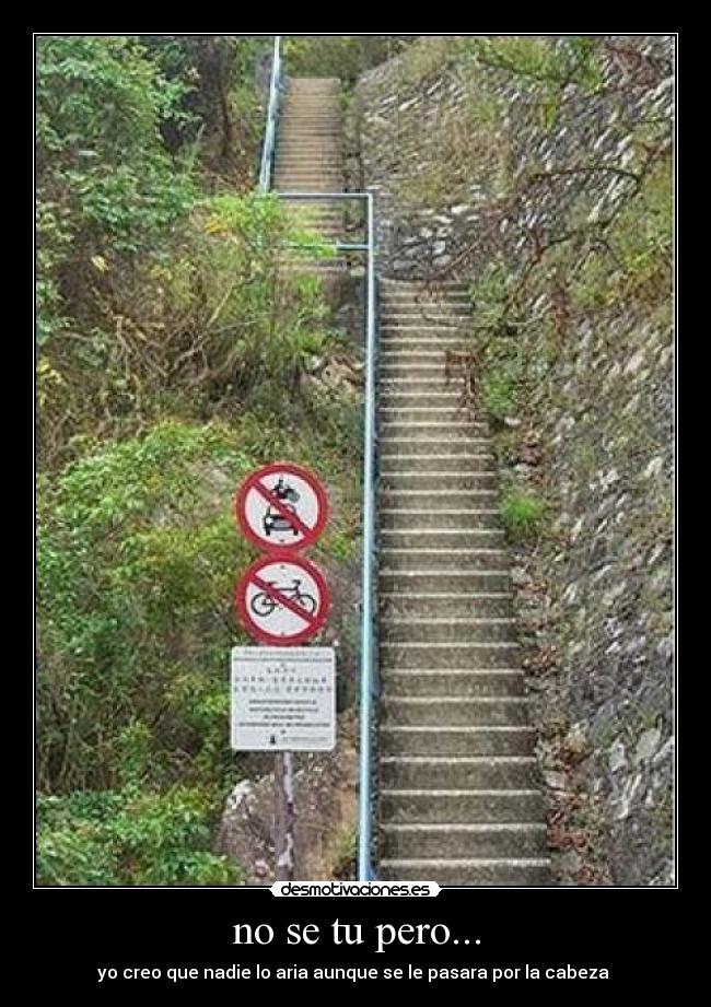 no se tu pero... - 