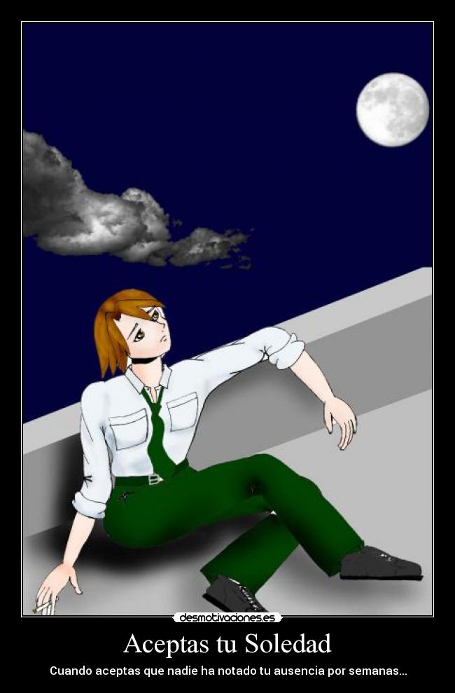 Aceptas tu Soledad -