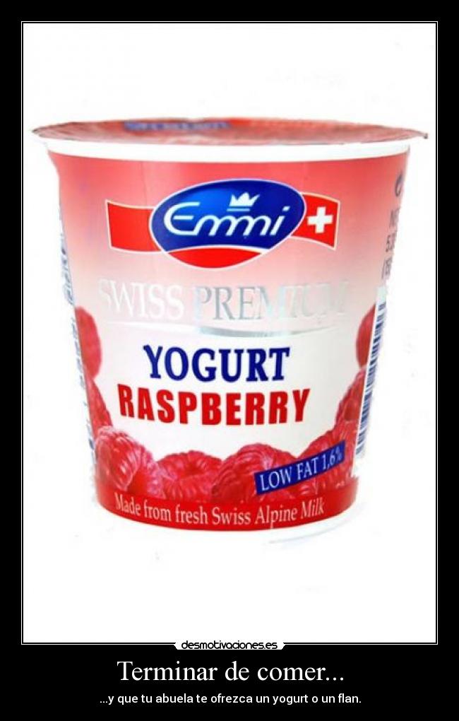 carteles epico comida desmotivaciones