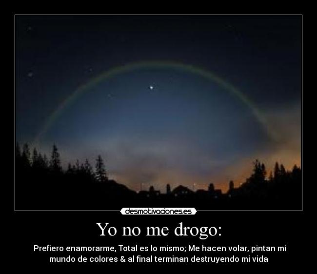 Yo no me drogo: - 
