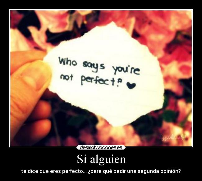 Si alguien - 