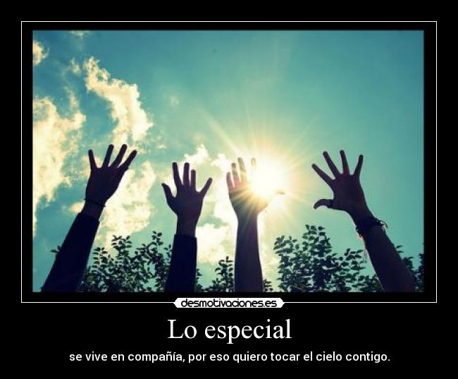 Lo especial -