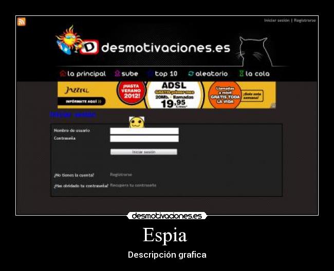 Espia - Descripción grafica