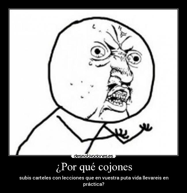 ¿Por qué cojones - 