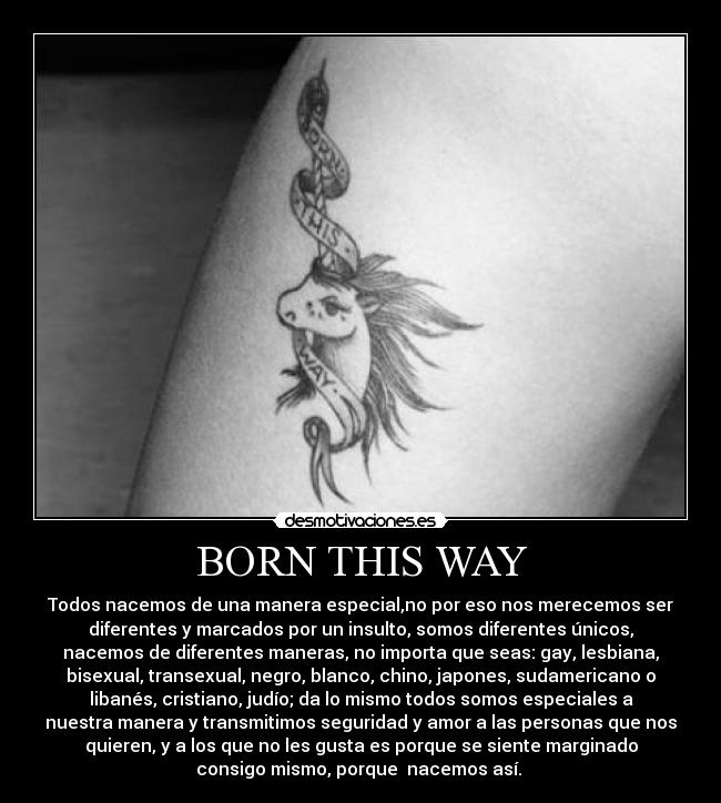 BORN THIS WAY - 