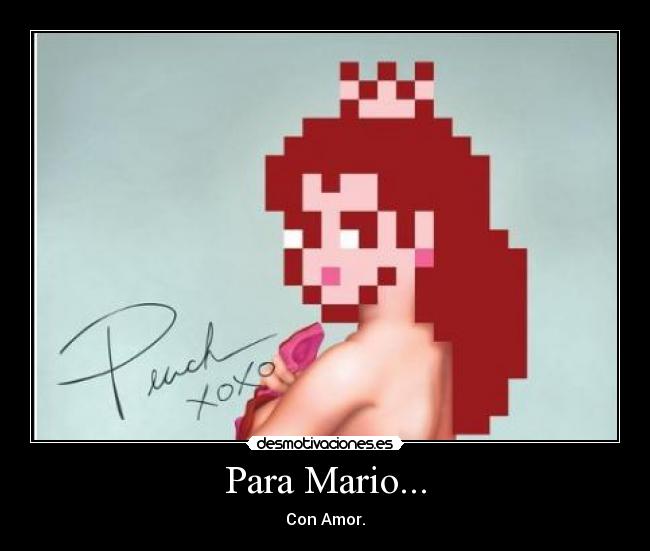 Para Mario... -