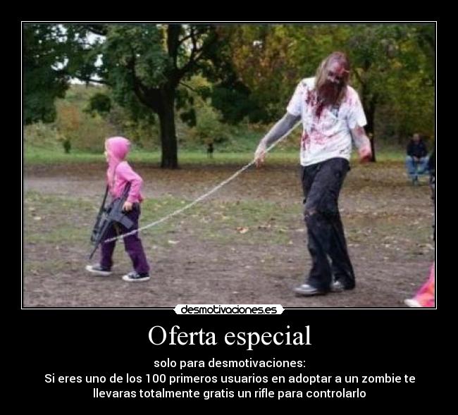 carteles oferta especial solo para desmotivaciones desmotivaciones