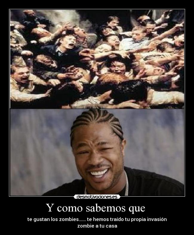 carteles zombies desmotivaciones