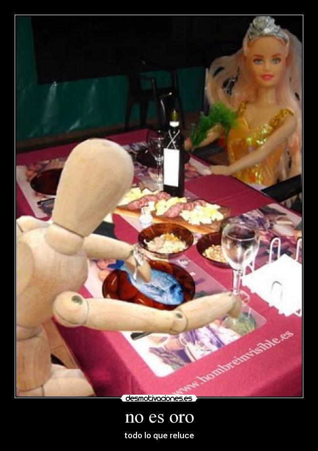 no es oro -