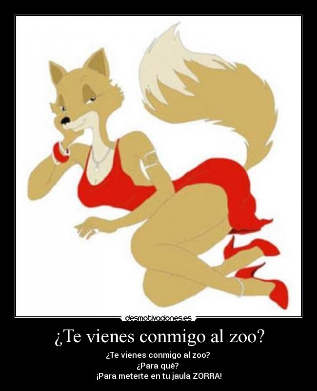 ¿Te vienes conmigo al zoo? - 